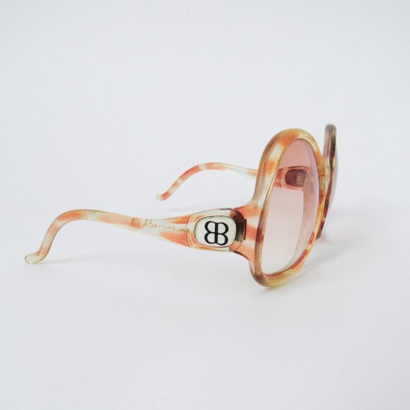 ⭐️VINTAGE BALENCIAGA Iconic 1970s Designer Sunglasses⭐️Model 479 Oversized~RARE! - Picture 5 of 13